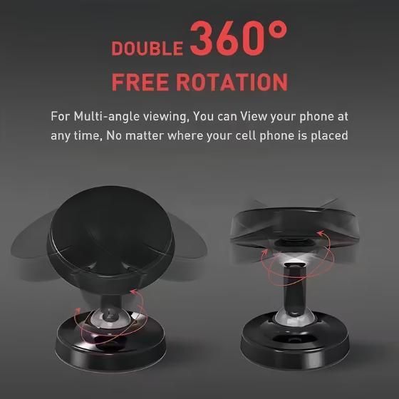 Dual Magnetic Smartphone Mount & Holder for Gym